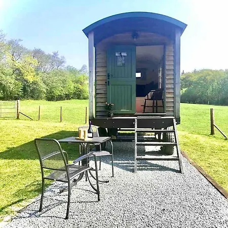 Foxgloves And Fairytales Hut With Hot Tub Llanwrda Exterior photo